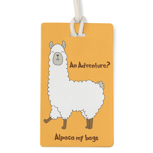 Urbanhand urban hand Alpaca Bag tag luggage Personalised Cute quirky travel accessories adventure