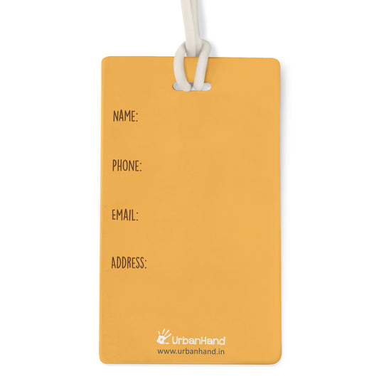 Urbanhand urban hand Alpaca Bag tag luggage Personalised Cute quirky travel accessories adventure