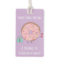 Urbanhand urban hand Donut touch this Bag tag luggage Personalised Cute quirky travel accessories