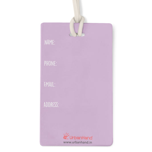 Urbanhand urban hand Donut touch this Bag tag luggage Personalised Cute quirky travel accessories