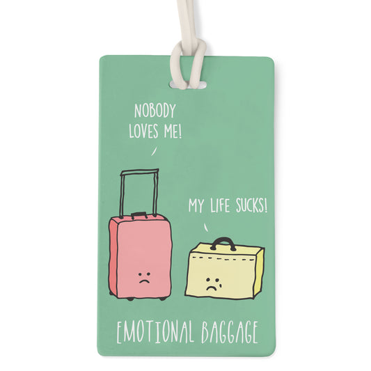 Urbanhand urban hand Emotional Baggage Bag tag luggage Personalised Cute quirky travel accessories