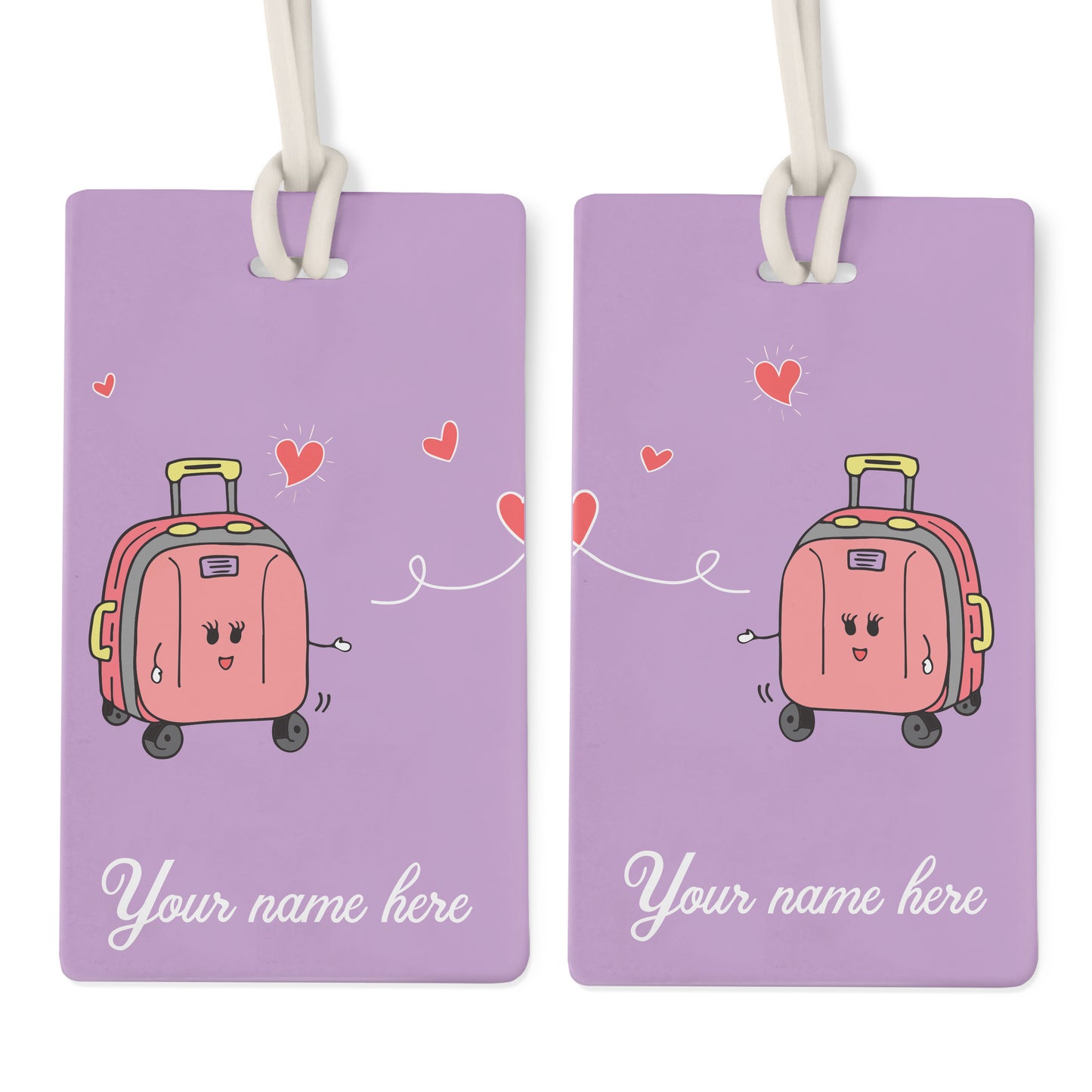 Urbanhand urban hand Couples His_Hers Bag tag luggage Personalised Cute quirky travel accessories