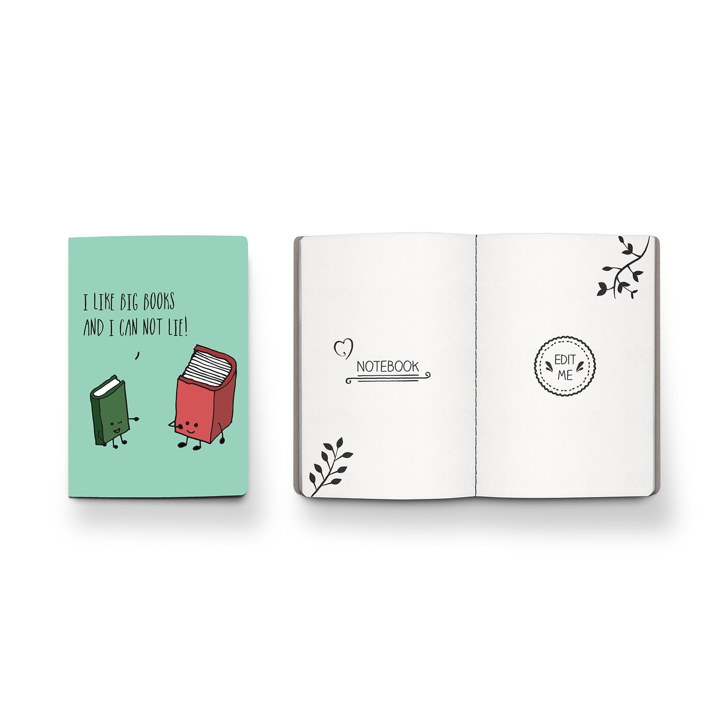 I Like Big Books - Notebook