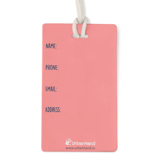 Urbanhand urban hand I'm outta here Bag tag luggage Personalised Cute quirky travel accessories