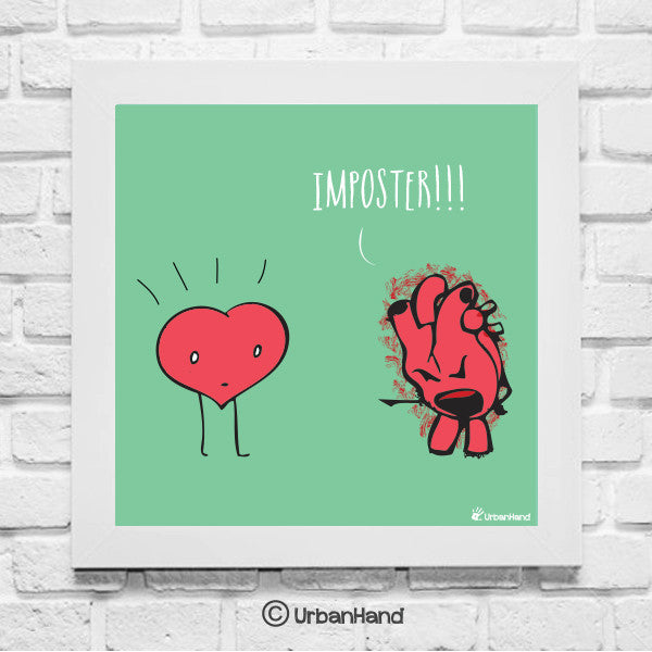 Imposter Heart - Wall Art