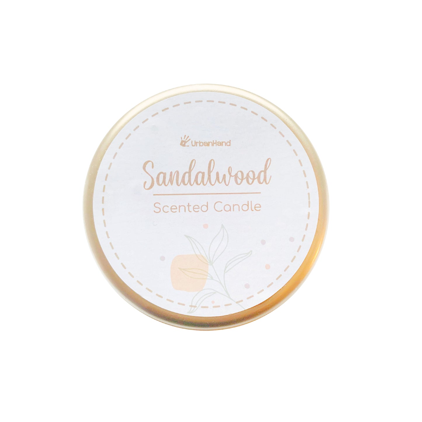 Urbanhand urban hand Sandalwood Scented Candle season fragrance round shape gifting fresh atmosphere