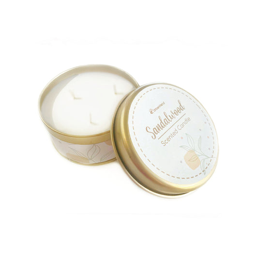 Urbanhand urban hand Sandalwood Scented Candle season fragrance round shape gifting fresh atmosphere