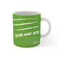 Urbanhand urban hand peronalised Ex men mug super hero characters green gift