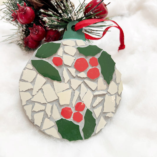 Christmas Mosaic Ornaments DIY Kit