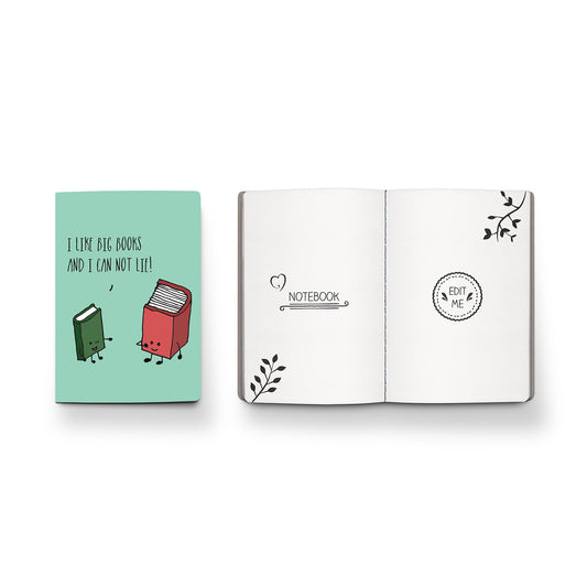 I Like Big Books - Notebook