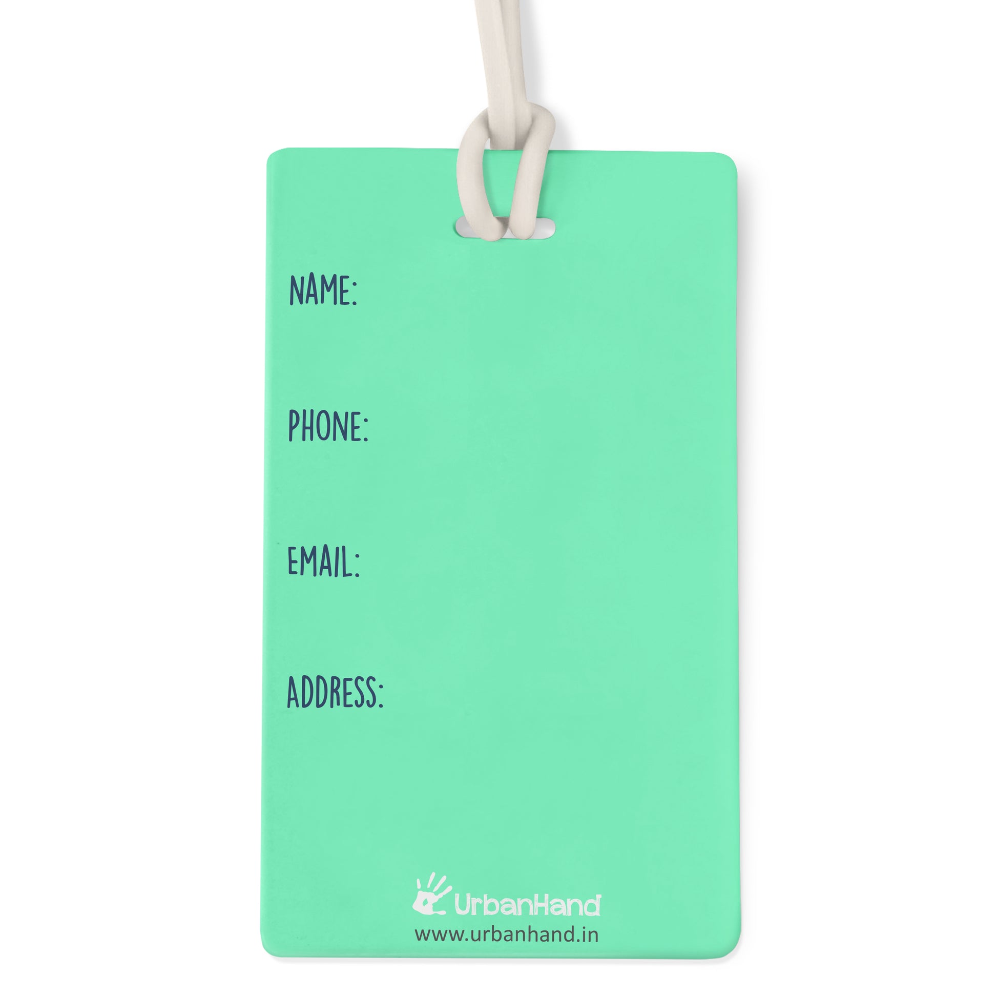 Urbanhand urban hand I'm outta here Bag tag luggage Personalised Cute quirky travel accessories