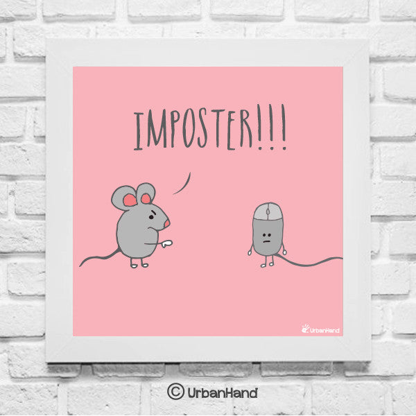 Imposter Mouse - Wall Art