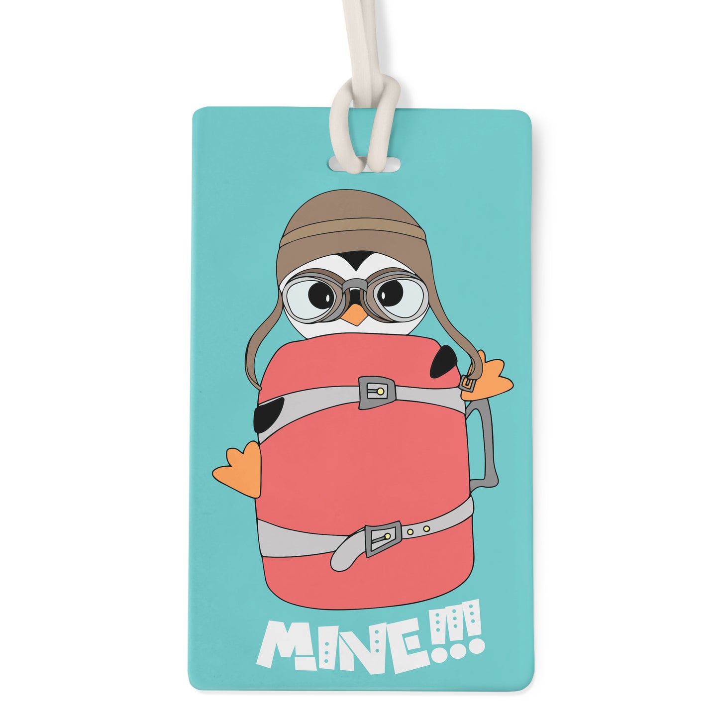 Urbanhand urban hand Mine Bag tag luggage Personalised Cute quirky travel accessories