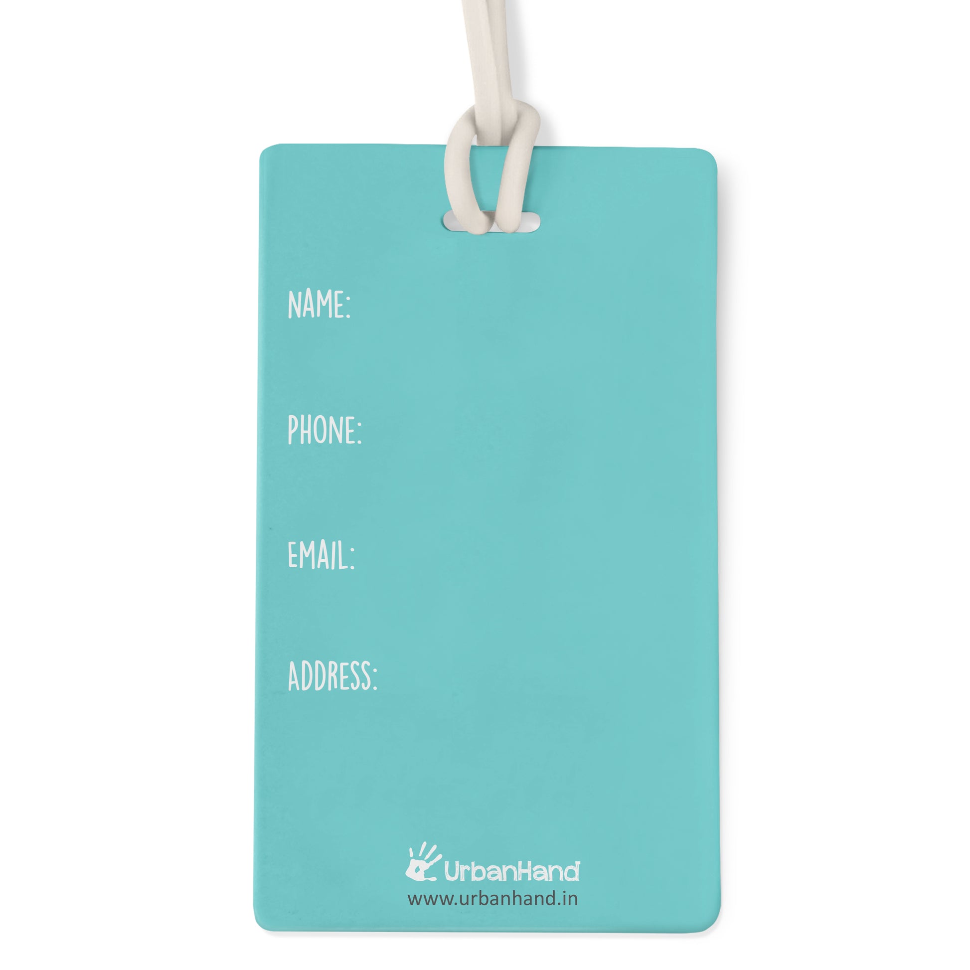 Urbanhand urban hand Mine Bag tag luggage Personalised Cute quirky travel accessories