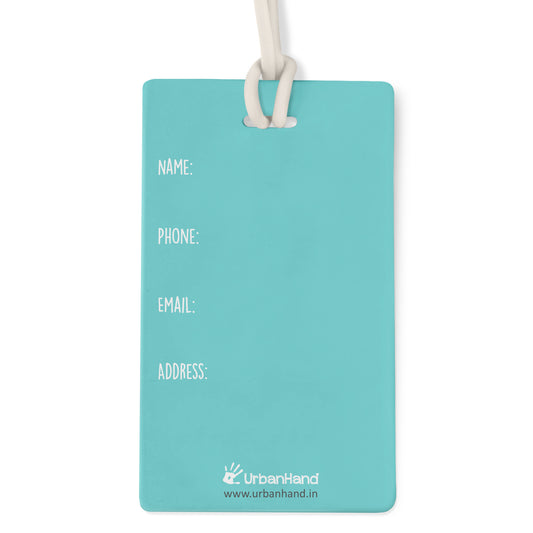 Urbanhand urban hand Mine Bag tag luggage Personalised Cute quirky travel accessories
