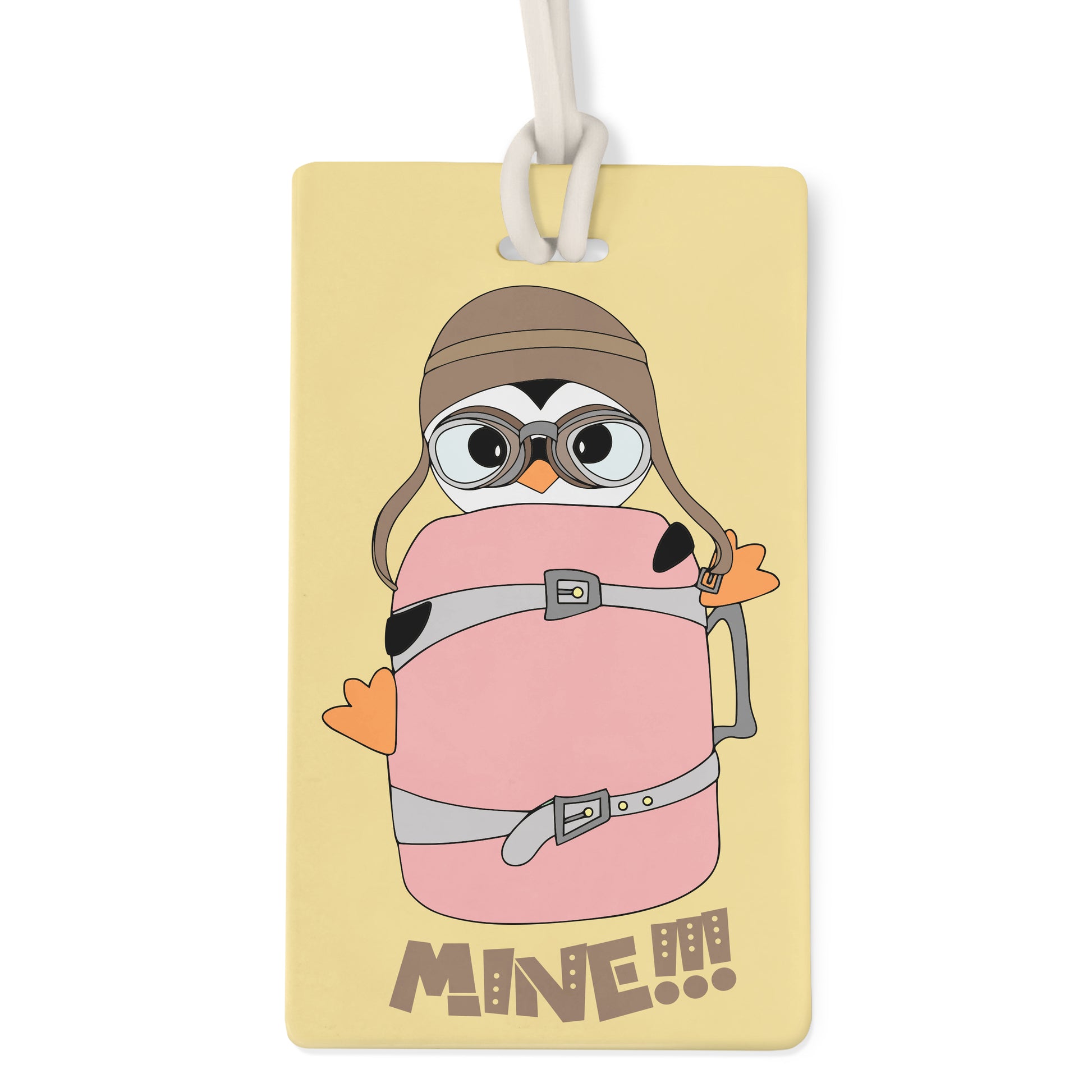 Urbanhand urban hand Mine Bag tag luggage Personalised Cute quirky travel accessories
