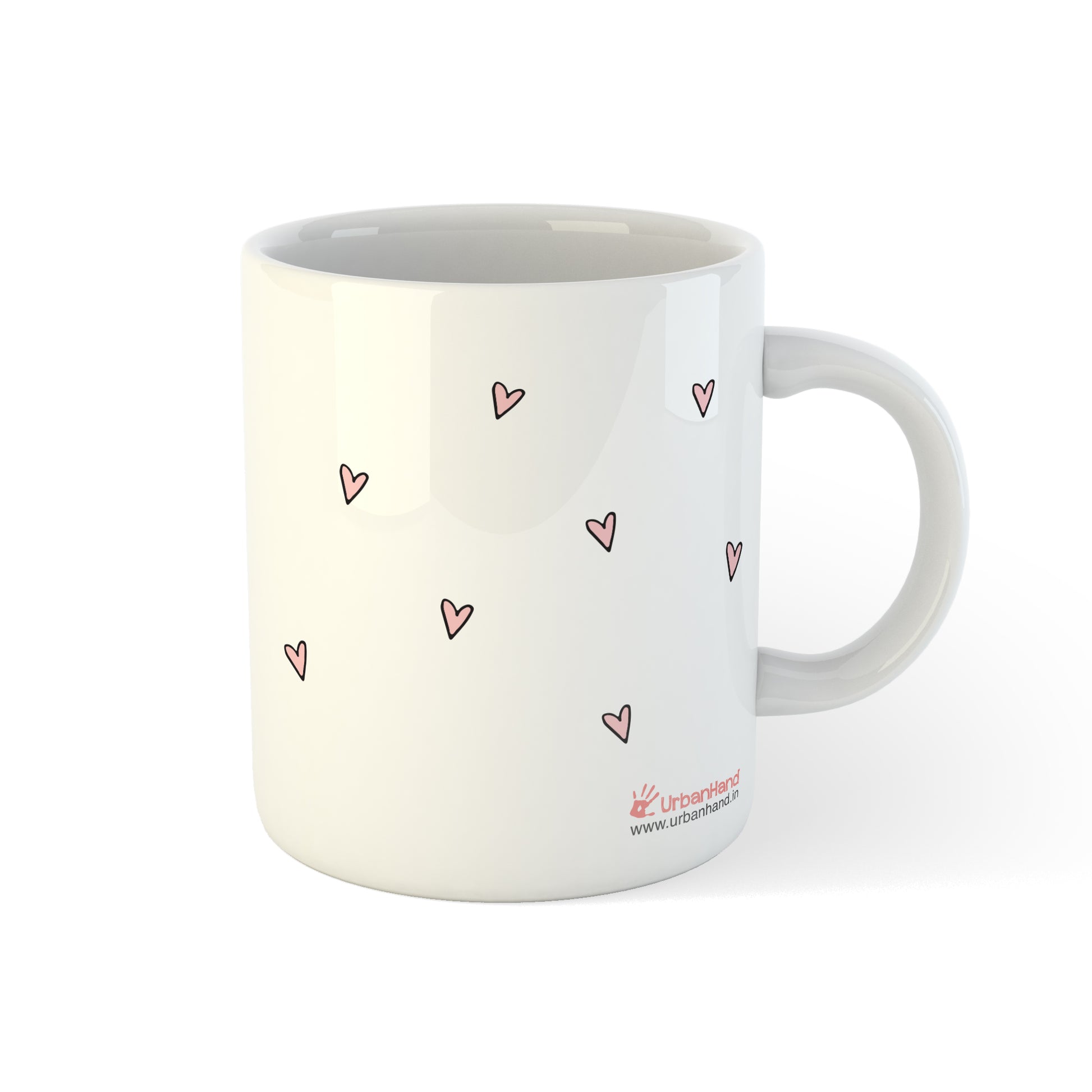 Urbanhand urban hand personalised Not Short mug animal lover character awesome coffee