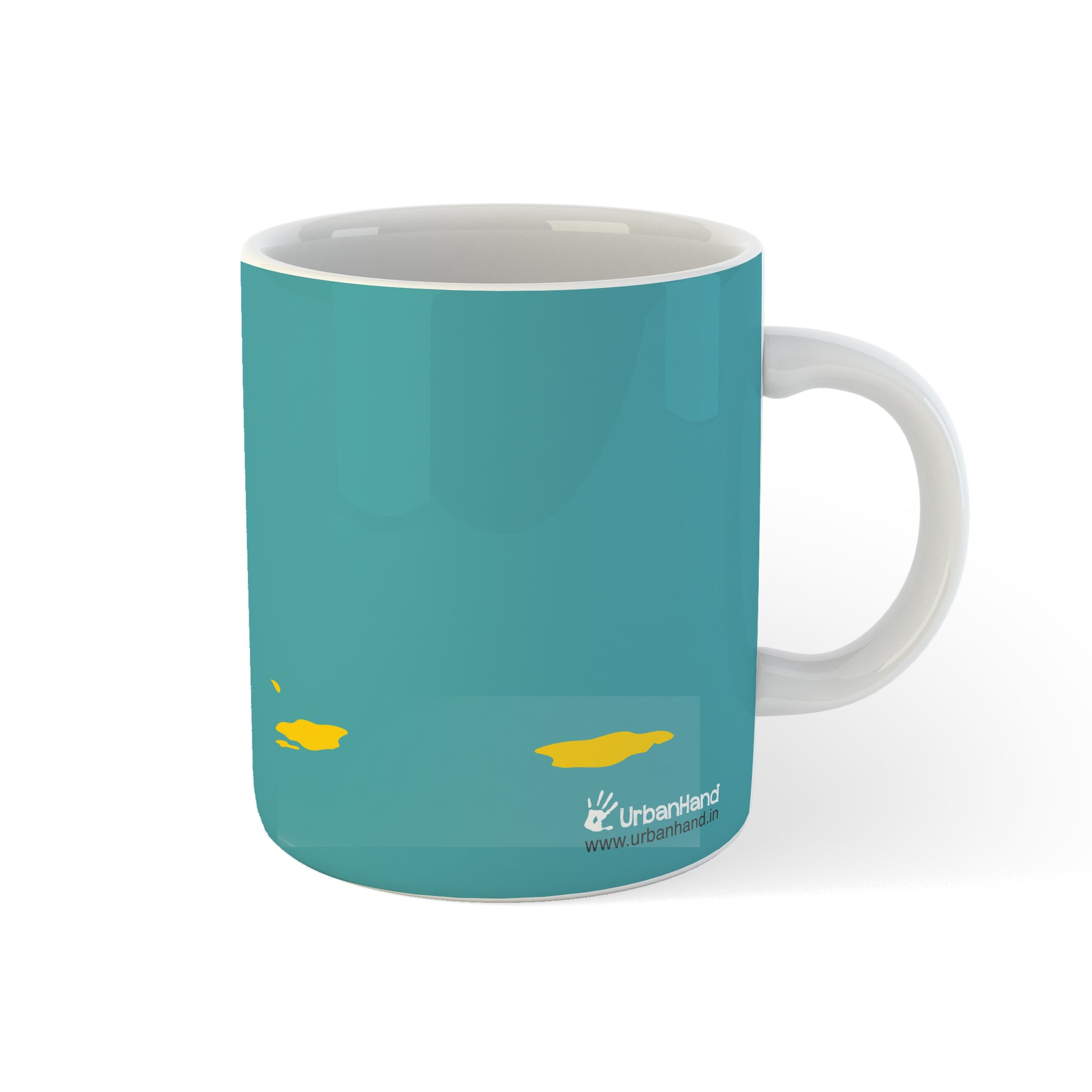 Urbanhand urban hand personalised peenut mug nuts snack and coffee