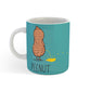 Urbanhand urban hand personalised peenut mug nuts snack and coffee 